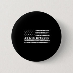 Chapa Redonda De 5 Cm Vamos Brandon Joe Biden a despedir a Biden