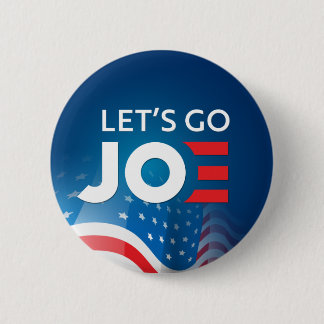 Chapa Redonda De 5 Cm ¡Vamos Joe! Biden President 2020 - Anti-Trump