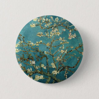Chapa Redonda De 5 Cm Van Gogh Blossoming Almond
