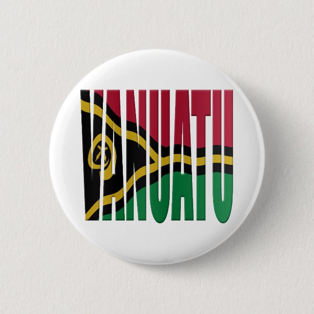 Chapa Redonda De 5 Cm Vanuatu flag (Anverso)