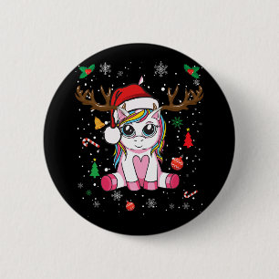 Chapa Redonda De 5 Cm vaquero santa montando a caballo navidades diverti