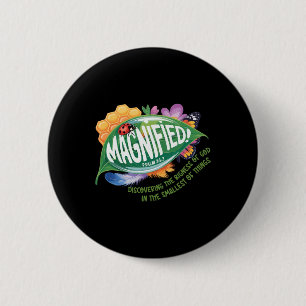 Chapa Redonda De 5 Cm Vbs 2025 Aventura de insectos más pequeños magnifi