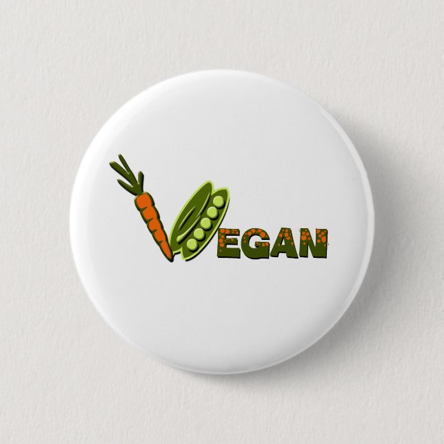 Chapa Redonda De 5 Cm Vegan 2 (Anverso)