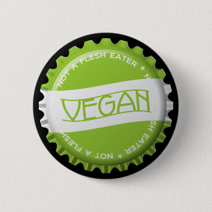 Chapa Redonda De 5 Cm Vegan Bottlecap