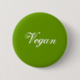 Chapa Redonda De 5 Cm Vegan.Verde. Lema.Personalizado