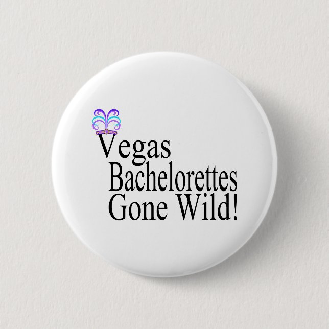 Chapa Redonda De 5 Cm Vegas Bachelorettes (Anverso)
