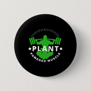 Chapa Redonda De 5 Cm Vegetarian Planta Vegetaria Broccoli Bodybuilding 