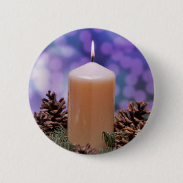 Chapa Redonda De 5 Cm velas de navidades