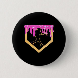 Chapa Redonda De 5 Cm Vender Drin Boy Home Plate Helado Juvenil Vender