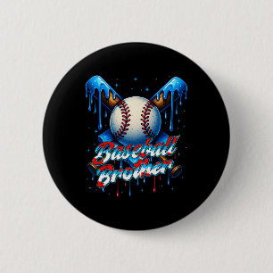 Chapa Redonda De 5 Cm Vender Drip Brother Day Birthday Group Mateo Fami