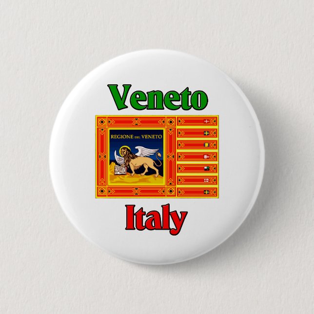 Chapa Redonda De 5 Cm Véneto Italia (Anverso)