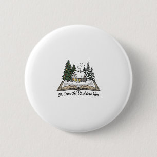 Chapa Redonda De 5 Cm Venid Adoremosle Diseño de Libro de Navidad_1