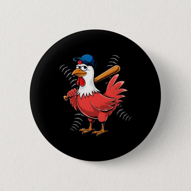 Chapa Redonda De 5 Cm Venta de pollo de caucho (Anverso)