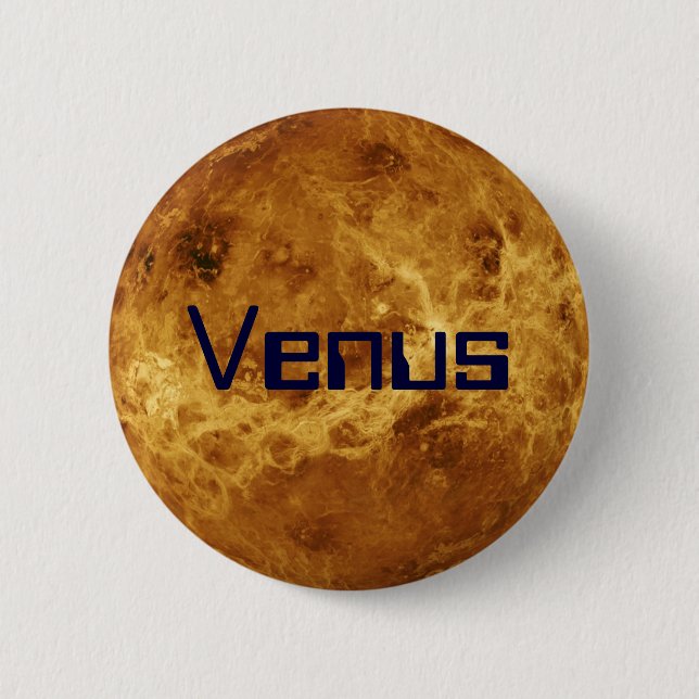 Chapa Redonda De 5 Cm Venus (Anverso)