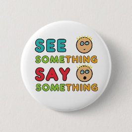 Chapa Redonda De 5 Cm Ver Algo Decir Algo