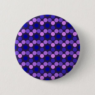Chapa Redonda De 5 Cm Ver puntos rosado morado