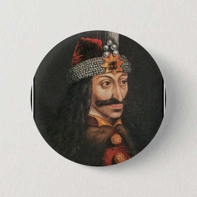 Chapa Redonda De 5 Cm Verdad del vampiro (Anverso)