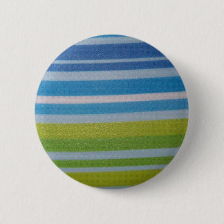 Chapa Redonda De 5 Cm ¡Verde de Stripey!