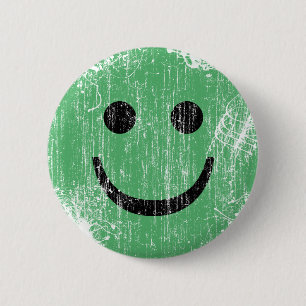 CHAPA REDONDA DE 5 CM VERDE - EROSIONADO Y ENVEJECIDO