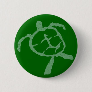 Chapa Redonda De 5 Cm verde tortuga