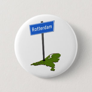 Chapa Redonda De 5 Cm Verkeersbord de Rotterdam