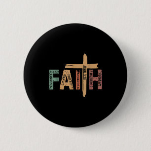 Chapa Redonda De 5 Cm Versículos bíblicos inspiradores cristianos de fe