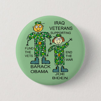 CHAPA REDONDA DE 5 CM VETERINARIOS DE IRAQ PARA OBAMA