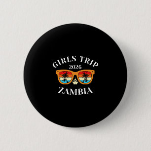 Chapa Redonda De 5 Cm Viaje de chicas 2026 Zambia Vacaciones de primaver