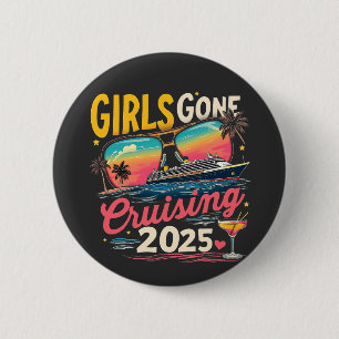 Chapa Redonda De 5 Cm Viaje de Chicas de viajes 2025 para chicas en cruc