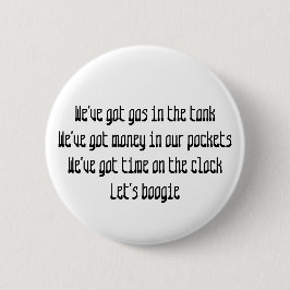 Chapa Redonda De 5 Cm Viaje por carretera