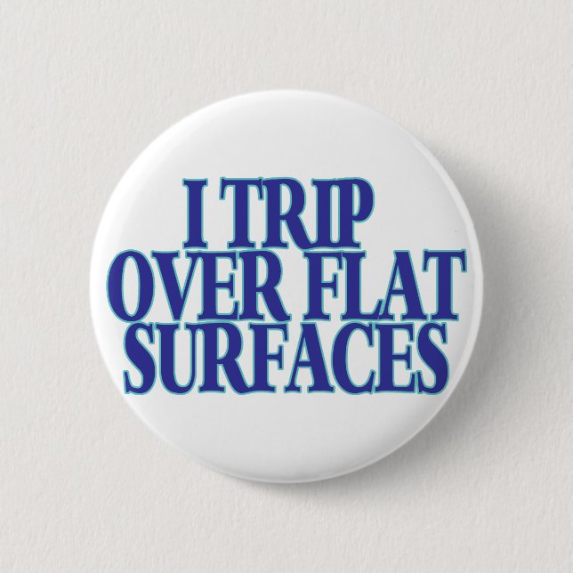 Chapa Redonda De 5 Cm Viaje sobre superficies planas (Anverso)