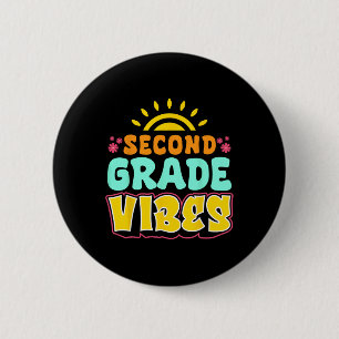 Chapa Redonda De 5 Cm Vibraciones de Segundo Grado Profesor Estudiante 2