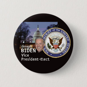Chapa Redonda De 5 Cm Vicepresidente Button