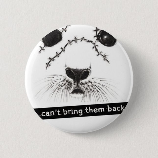 Chapa Redonda De 5 Cm Víctimas de la moda (Anverso)