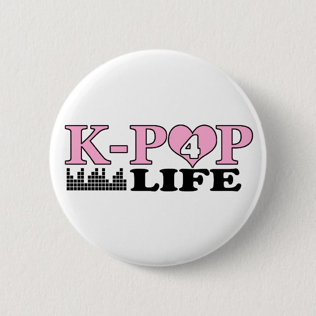CHAPA REDONDA DE 5 CM VIDA DE K-POP 4 (Anverso)