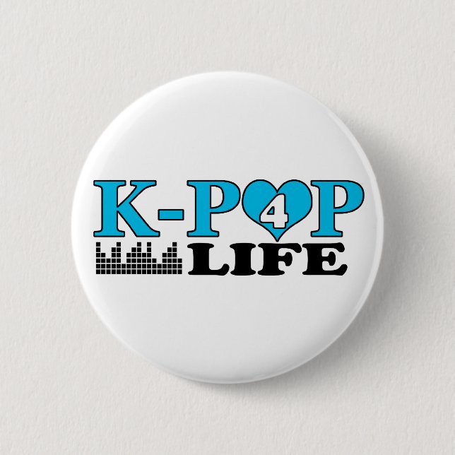 CHAPA REDONDA DE 5 CM VIDA DE K-POP 4 (Anverso)