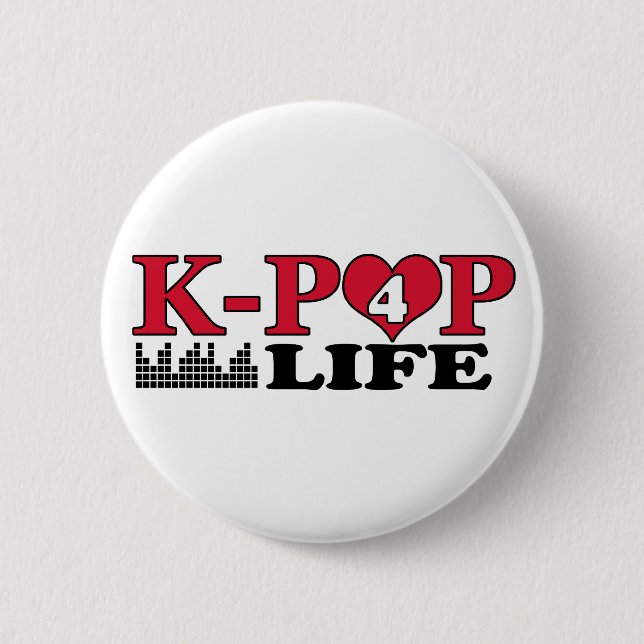CHAPA REDONDA DE 5 CM VIDA DE K-POP 4 (Anverso)