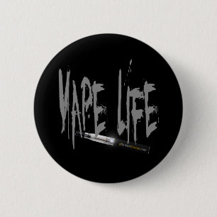 Chapa Redonda De 5 Cm ¡Vida de Vape!