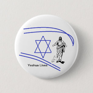 Chapa Redonda De 5 Cm Vidas de Yeshua