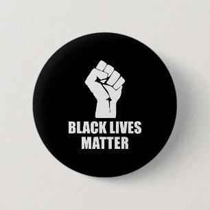 Chapa Redonda De 5 Cm Vidas Negras Blm Derechos Humanos Mes de la Histor