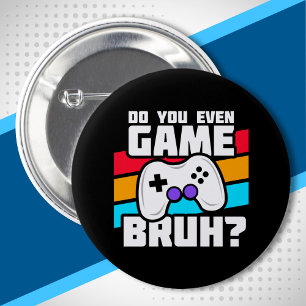 Chapa Redonda De 5 Cm Video Game Player - Video Gaming - Divertido jugad