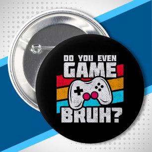 Chapa Redonda De 5 Cm Video Game Player - Video Gaming - Divertido jugad