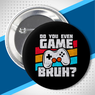 Chapa Redonda De 5 Cm Video Game Player - Video Gaming - Divertido jugad