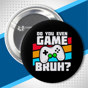 Chapa Redonda De 5 Cm Video Game Player - Video Gaming - Divertido jugad