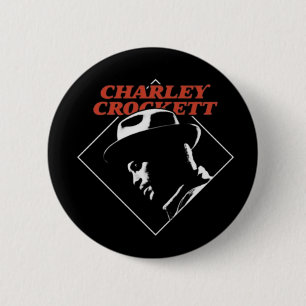 Chapa Redonda De 5 Cm Videojuegos vintage Crockette Character Anime