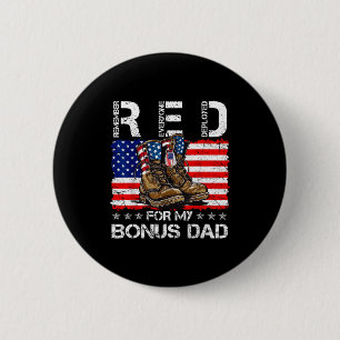 Chapa Redonda De 5 Cm Viernes rojo para papá bono recuerda que todos est