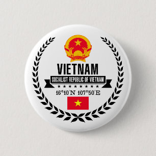 Chapa Redonda De 5 Cm Vietnam