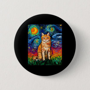Chapa Redonda De 5 Cm Vincent Van Gogh