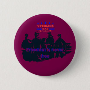 Chapa Redonda De 5 Cm Vino de Defensores de la Libertad de color