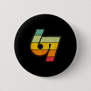 Chapa Redonda De 5 Cm Vintage 6 7 Meme Seis Siete Logo Namaste Divertido